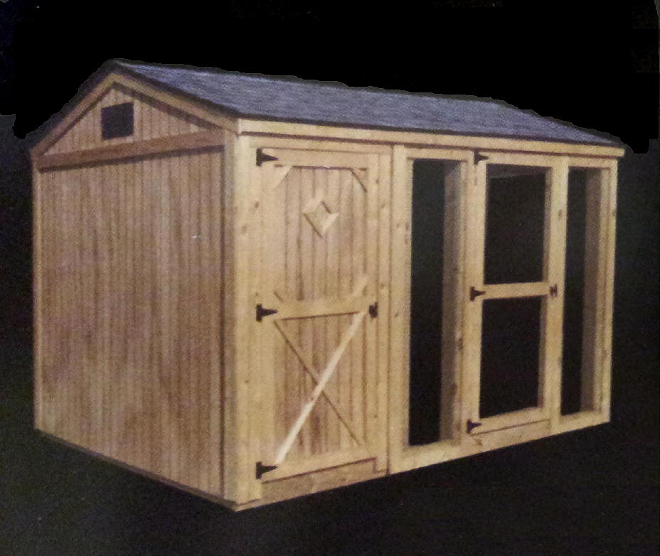 Portable Chicken Coops &amp; Dog Kennels by Better Built Storage Buildings 