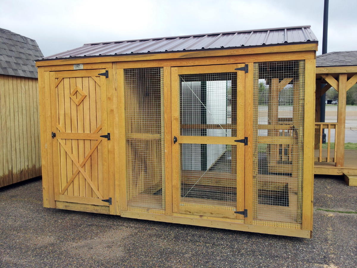 Portable Chicken Coops &amp; Dog Kennels by Better Built Storage Buildings 