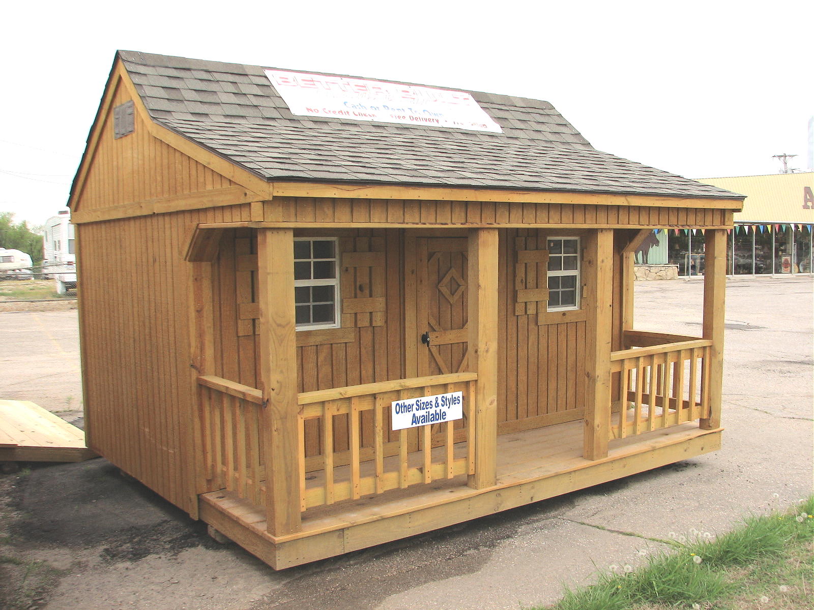 Storage Shed Plans with Loft