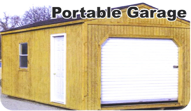 Portable Wood Storage Buildings