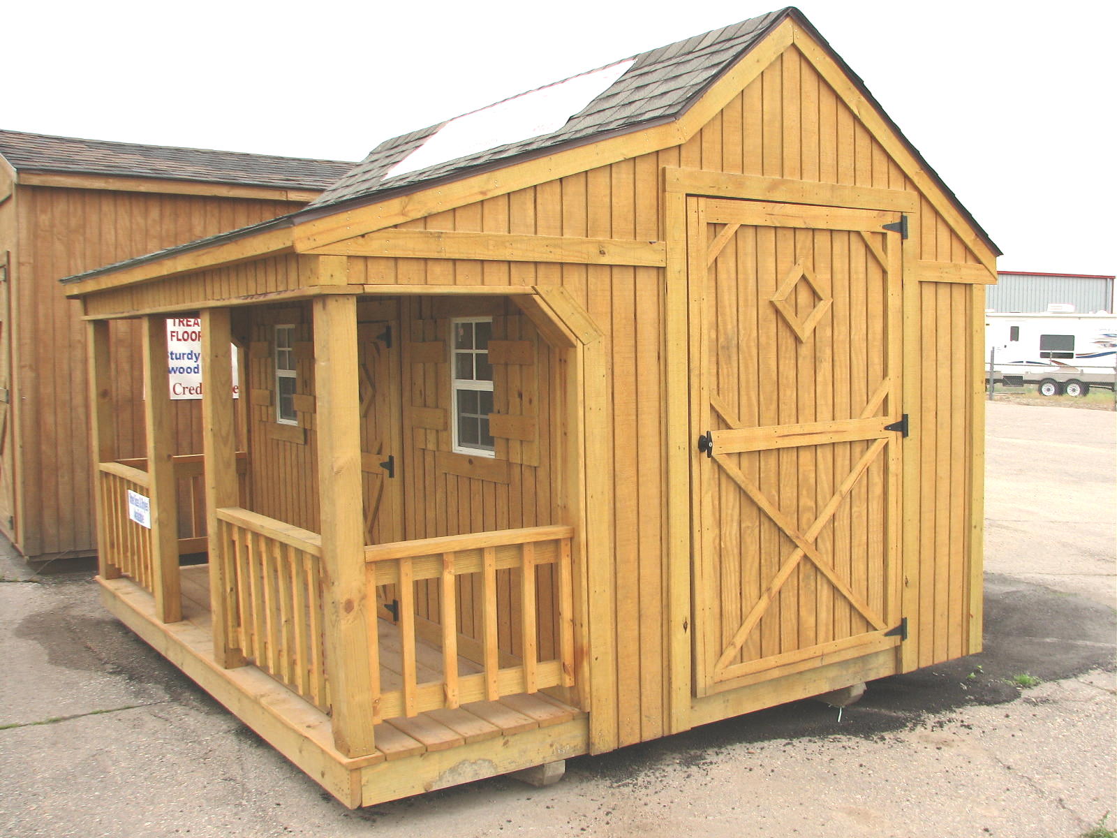 Mini Cottage by Better Built Portable Storage Buildings, Wichita, Kansas