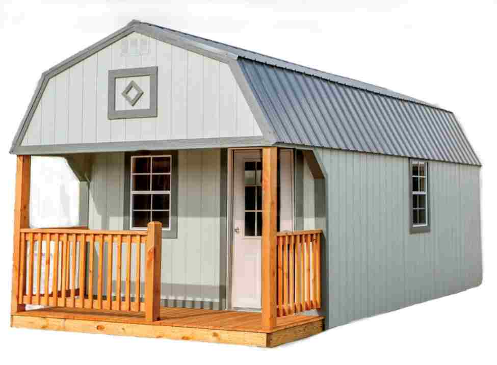 Better Built  Lofted Porch  Shed